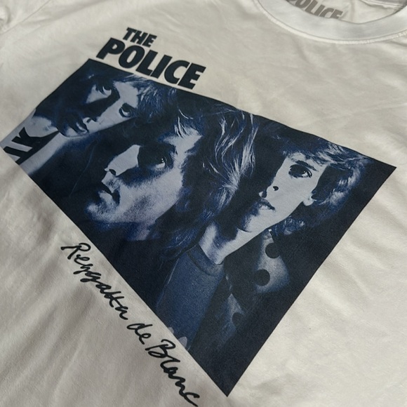 NWOT The Police Reggatta De Blanc Graphic T-Shirt - Picture 9 of 9